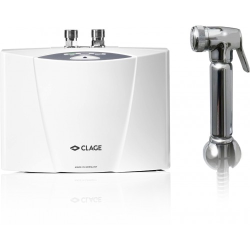 CLAGE MCX 3 HS Durchlauferhitzer mit Bidet-Brause 3,5 kW 230 V 1500-15013